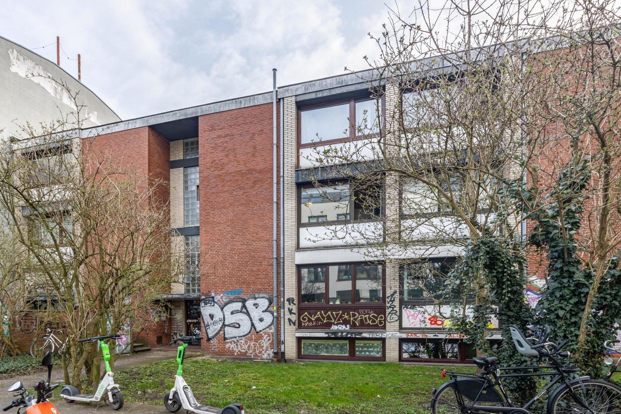 Kleine Huette In St Pauli Hamburg Apartment Exterior photo
